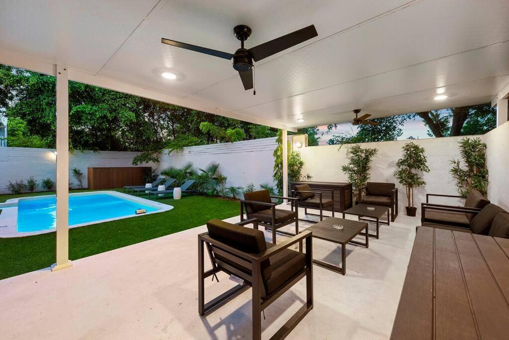 Beautiful Villa With Heated Pool Must Seen! Miami Exterior foto